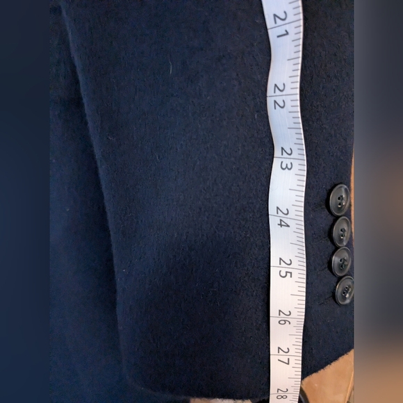 Men's Cashmere /Wool Overcoat - Picture 7 of 8